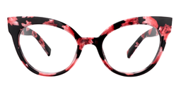 Miya Cateye Red Floral Glasses0