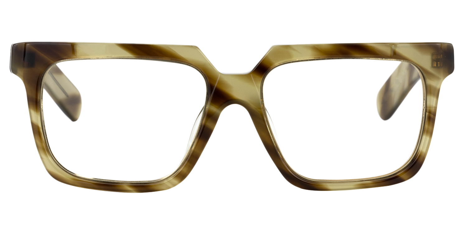Square Dark Brown Glasses | Zeelool Glasses0