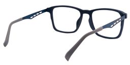 James Rectangle Dark Blue Glasses5