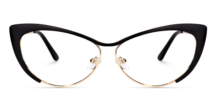 Ellen Black Cat eye Glasses