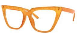 Phillip Cateye Earthy-Yellow Glasses1