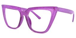 Phillip Cateye Purple Glasses1