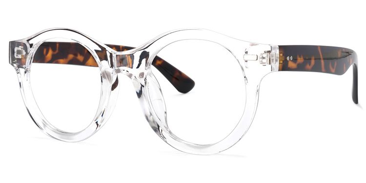 Paxton Round Clear Glasses