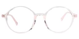 Kay Clear Round Glasses 0