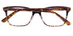 Cecilia Floral Rectangle Glasses2