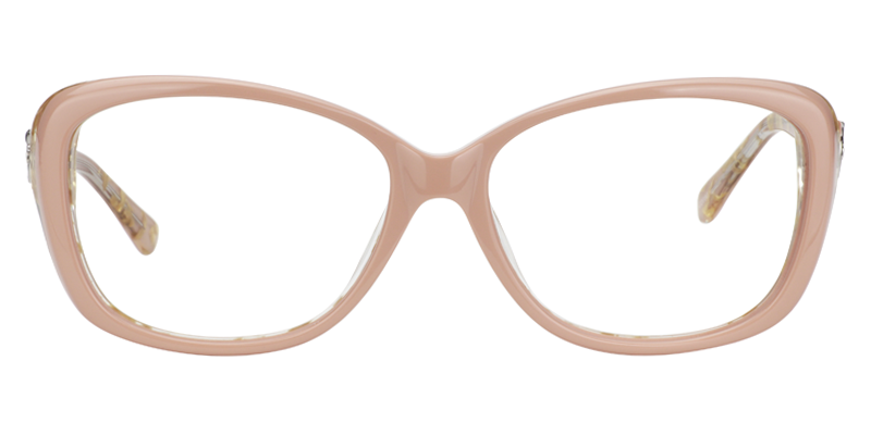 Oval Pink Glasses0