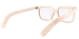 Julie Square Beige Glasses5