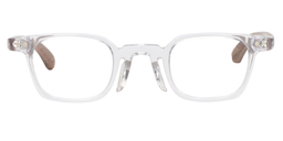 Jasmine  Rectangle Clear Glasses 0