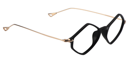 Misa Rhombic Black Glasses4