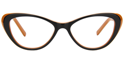  Zane Cat Eye Black Glasses0