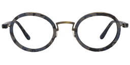 Vincent Oval  Blue Glasses0