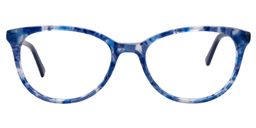 Achilles Oval Blue Glasses0