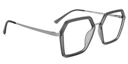 Sierra Geometric Gray Glasses2