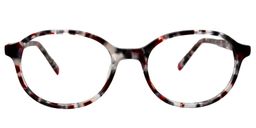 Adamson Oval Tortoise/Clear Glasses0