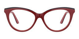 Aletta Cat Eye Red Glasses0