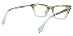 Aicken Square Green Glasses5