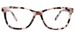 Ajax Square Light Tortoise Glasses0