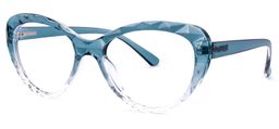 Warren Cateye Blue Glasses1