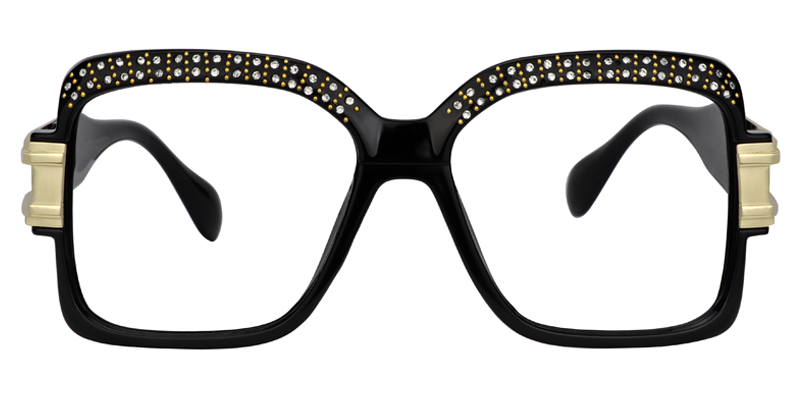 Square Black Glasses0