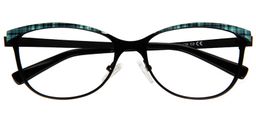 Amelia Metal Cat Eye Glasses1