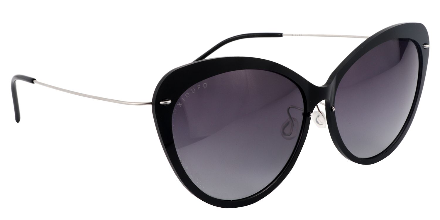 Cat-eye Black Sunglasses | Zeelool Sunglasses2