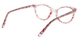 Teresa Oval Red Glasses5