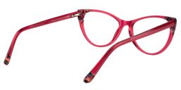 Tamara Cat Eye Red Glasses5