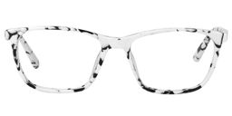 Alden Rectangle White Glasses0
