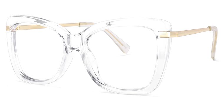 Yulia Cateye Clear Glasses