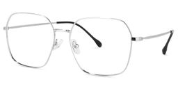 Zander Square Silver Glasses1