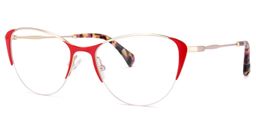 Erbach Cateye Red Glasses1