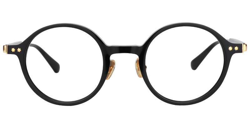 Round Black Glasses | Zeelool Optical0