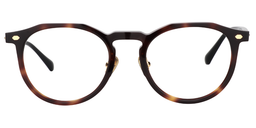 Augustine Round Tortoise Glasses0