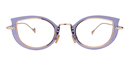 Alice Cat Eye Light-Purple Glasses0
