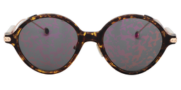 Hamilton Round Light-Amber Sunglasses0