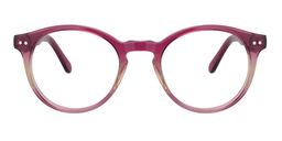 Kimberly Round Purple Glasses0