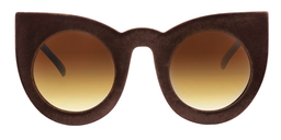 Janie Cateye Brown Sunglasses0