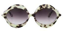 Gemma Kiss Mouth Light Tortoise Sunglasses0