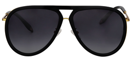 Tate Aviator Black Sunglasses0