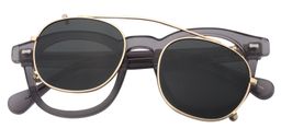 Basil Square Gray Glasses1