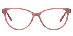Agrippina Oval Red Glasses0