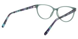 Agrippina Oval Green Glasses5