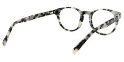 Alberta Round Light Tortoise Glasses5