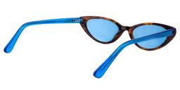 Alexandra Oval Blue Sunglasses5