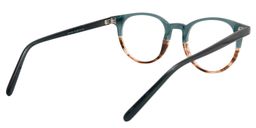 Alister Round Dark Green Glasses5