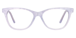 Emilia Oval Light Purple Glasses0