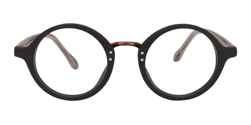 Round Black Glasses | Zeelool Eyeglasses Online0