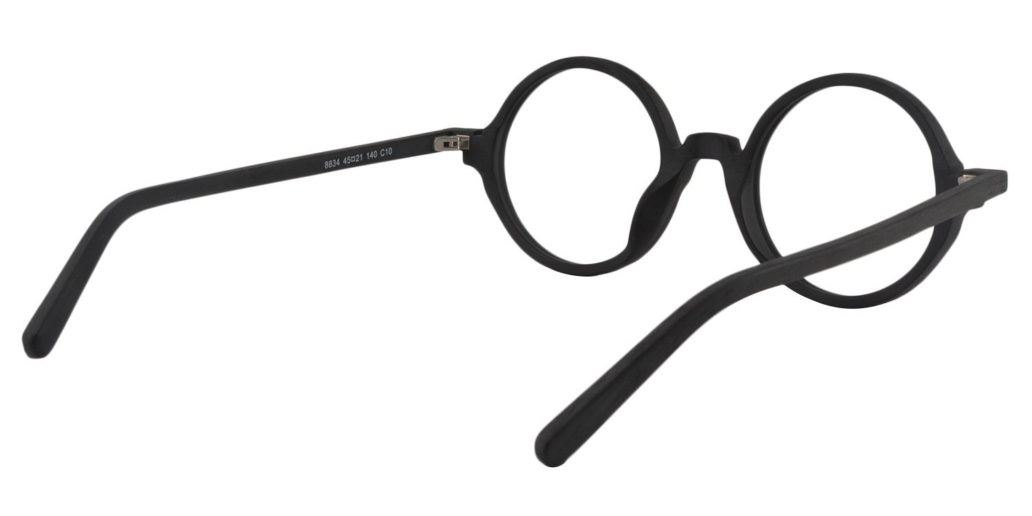 Round Black Glasses | Zeelool Glasses5