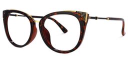Dalton Cat Eye Tortoise Glasses1