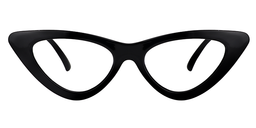 Joanna Cat Eye Black Glasses0